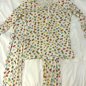 Roller Rabbit x Sugarfina Long Sleeve Pajamas